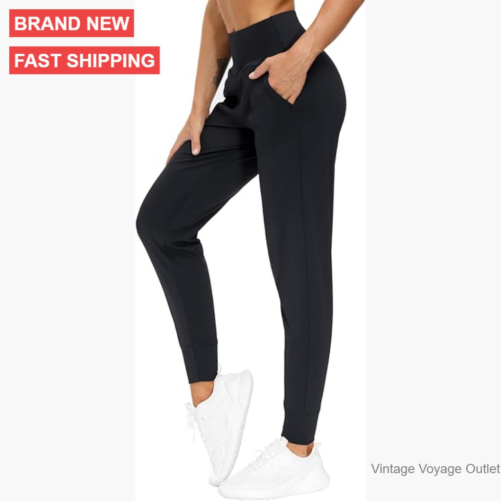 Lightweight Tapered Joggers Leggings For Yoga Workout Running Lounge